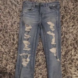 American eagle next level stretch (short) jeggings